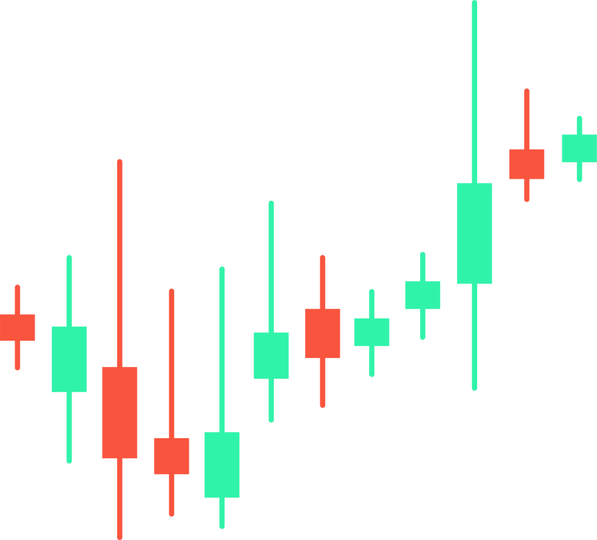 Stock Market Chart Element